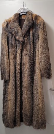 Manteau Fourrure de Renard Holiger Reinach Mendrisio T.36 S
