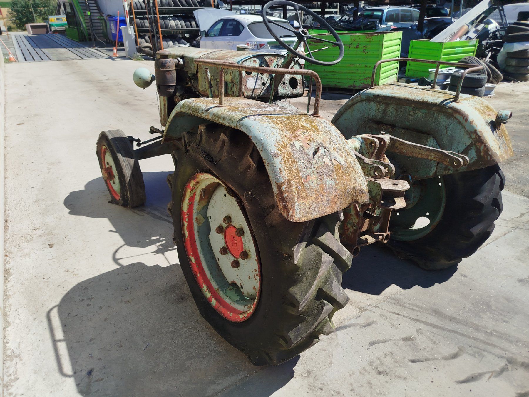 Bührer Trattori: Buhrer UM 410 – Usato da Savagnier venduto da Botteron_Recycling 3