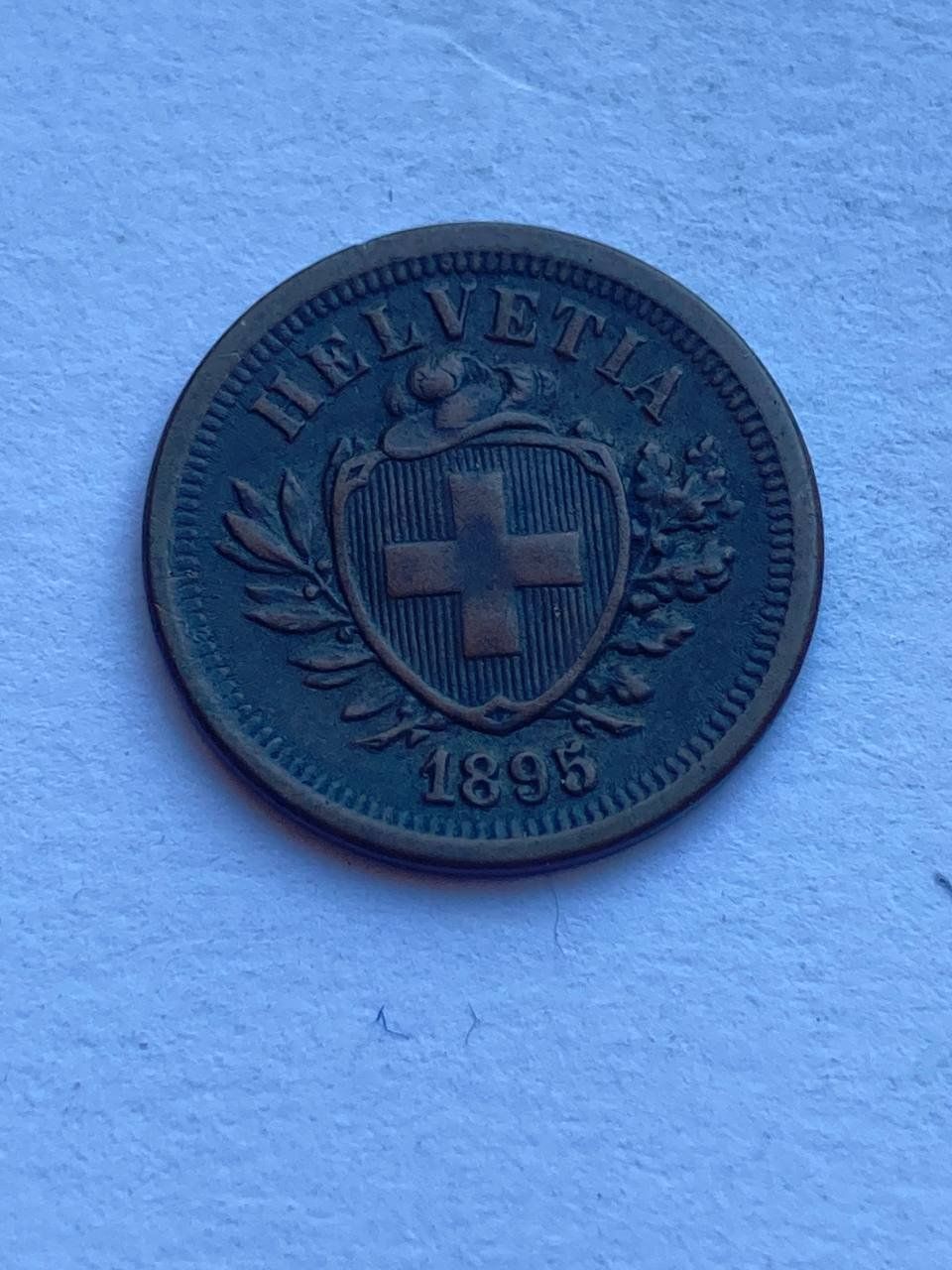Alle Münzen: Schweiz 1 Rappen 1895 – Gebraucht aus Muralto von manueldisaba01