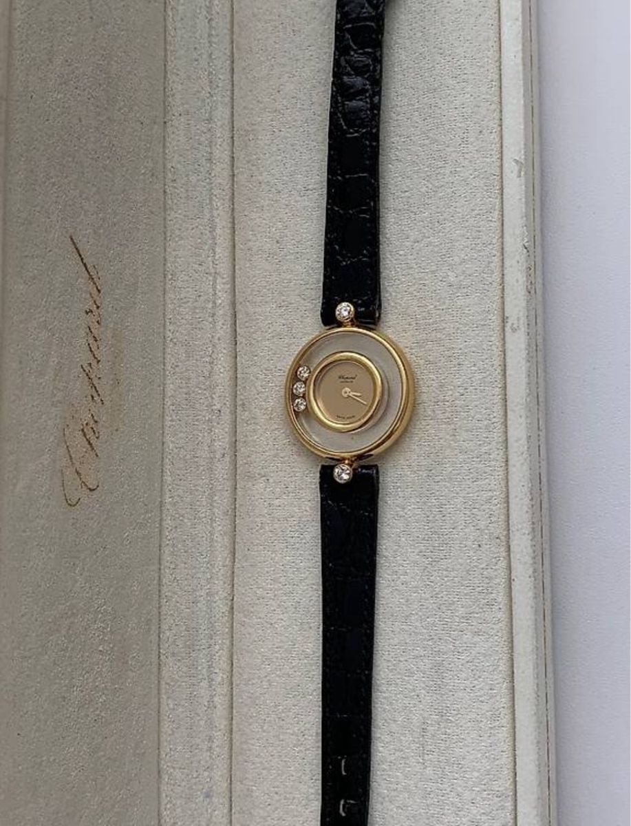 Chopard Uhren: Original Chopard Happy Diamond Uhr – Gebraucht aus Wallisellen von mdy_tmh7