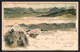 Litho Meldegg, Panorama von gegen Süden