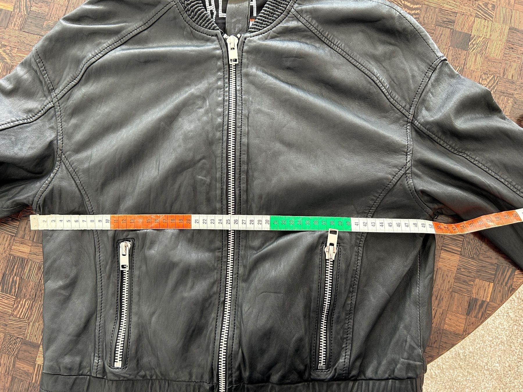 Giacche: schwarze Bomber-Lederjacke Damen (M) – Usato da Spiez venduto da gerybeo 3