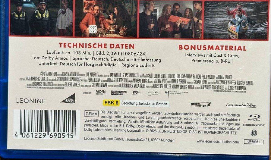 Alle DVDs: Die Ältern – Gebraucht aus Beringen von Mantafisch1 2