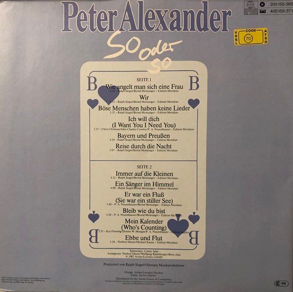Dischi in vinile: 4x LPs Peter Alexander – Usato da Grüningen venduto da azulmarron 2