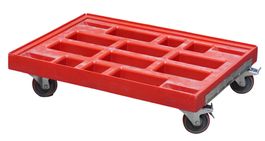 Transportroller Industrie Standard  Rot - 812 x 612 x 190 mm