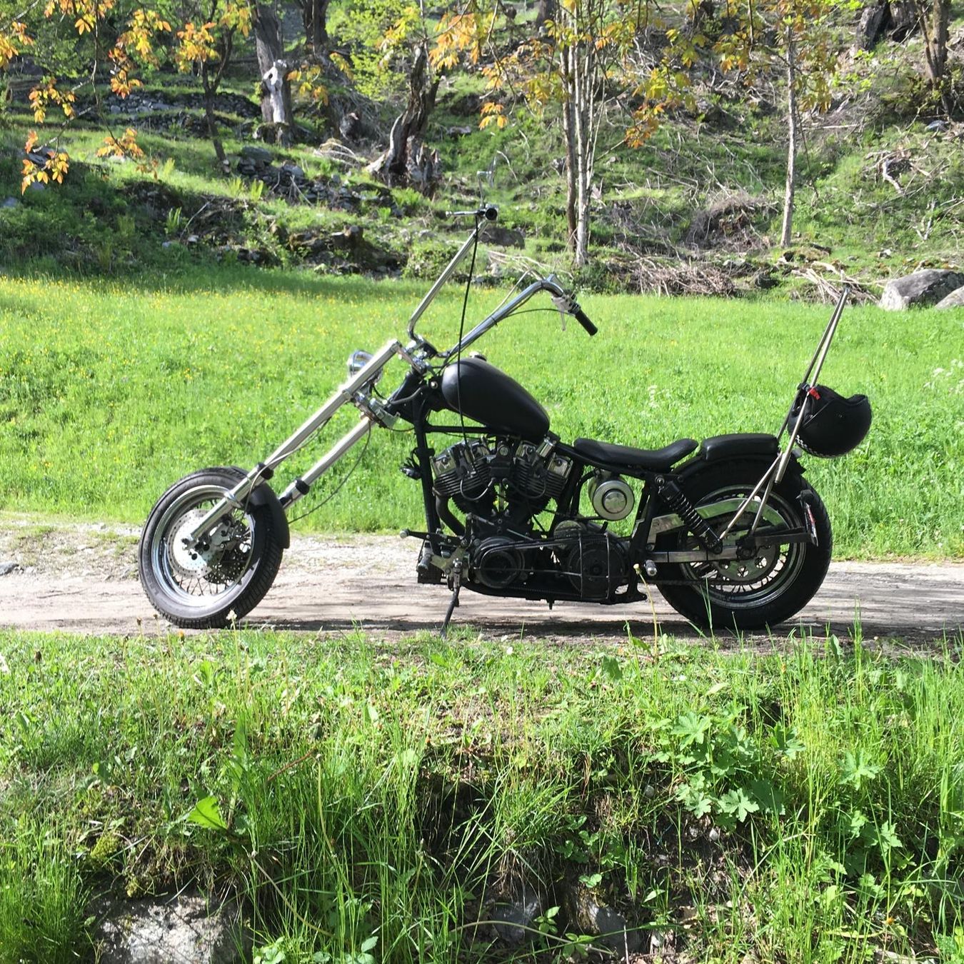 Harley-Davidson Chopper: Harley Davidson FXE Shovelhead 1976 – Usato da Knonau venduto da d.betschart 1