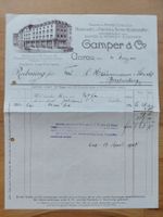 Alte Rechnung Briefkopf Lithographie Aarau 1918