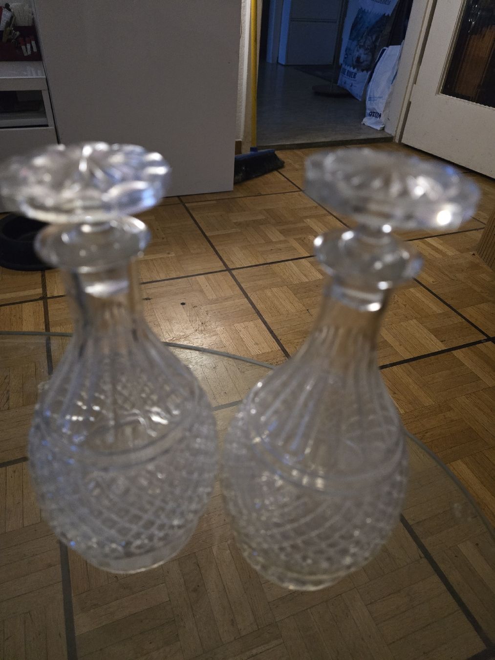 Flaschen: 2 wunderschöne handgemachte glasflaschen – Gebraucht aus Biel/Bienne von alexriveros2 4
