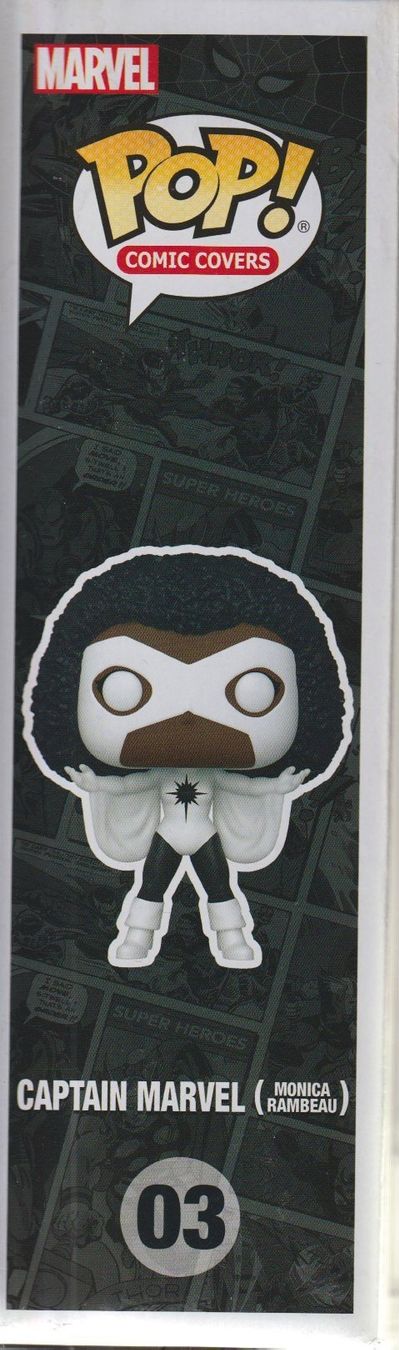 Funko Figuren: FUNKO POP! MARVEL COMIC COVERS # 03 CAPTAIN MARVEL  ( MONICA – Neu und originalverpackt aus Vezia von Aquarius_Age