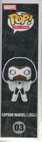 FUNKO POP! MARVEL COMIC COVERS # 03 CAPTAIN MARVEL  ( MONICA