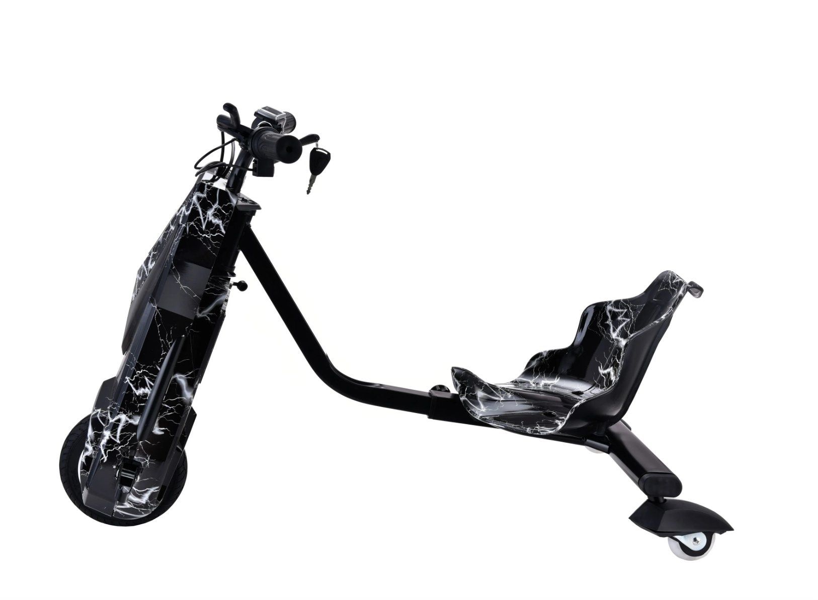 Minimotos: Drift Trike elektrisch schwarz - Gratis Versand – Neuf avec emballage d'origine à Kleinwangen par meinwarenkorb.ch 3