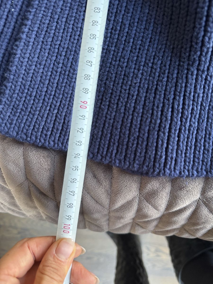 Zara Jacken: Strick-Cardigan Extrablatt, dunkelblau, Grösse M – Gebraucht aus St. Gallen von LkN_34 1