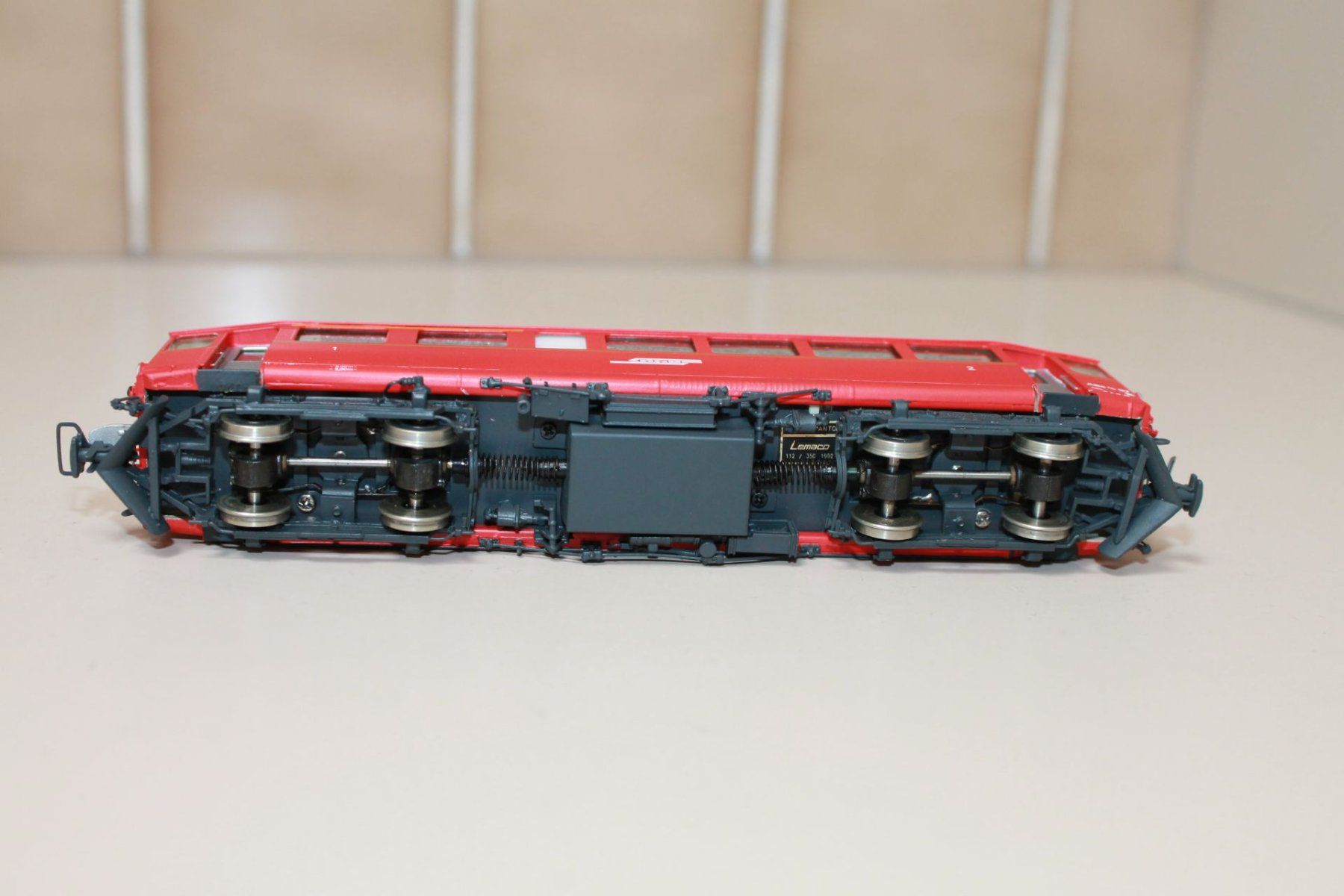 Lemaco Modellini di ferrovie: Lemaco RhB ABe 4/4 No.37 – Usato da Birmensdorf ZH venduto da Buhwil18 5