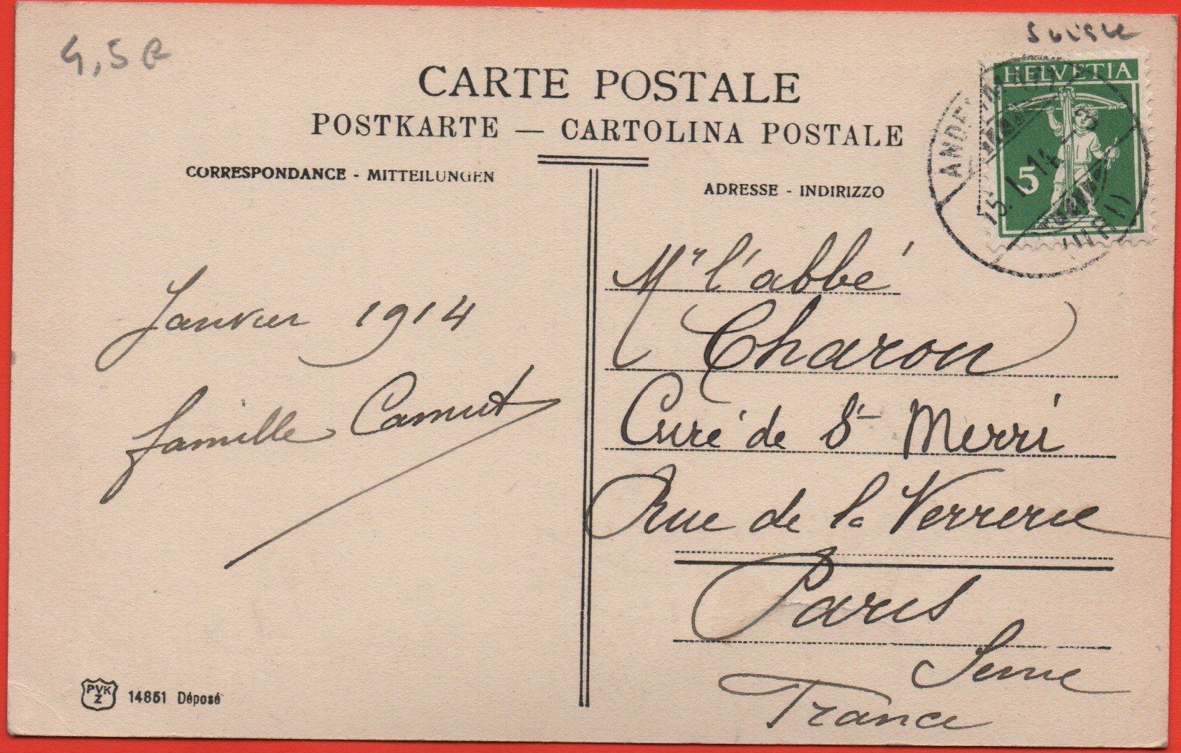 Cartoline postali: Reussbrücke in ANDERMATT – Usato da Jona venduto da philajona 1