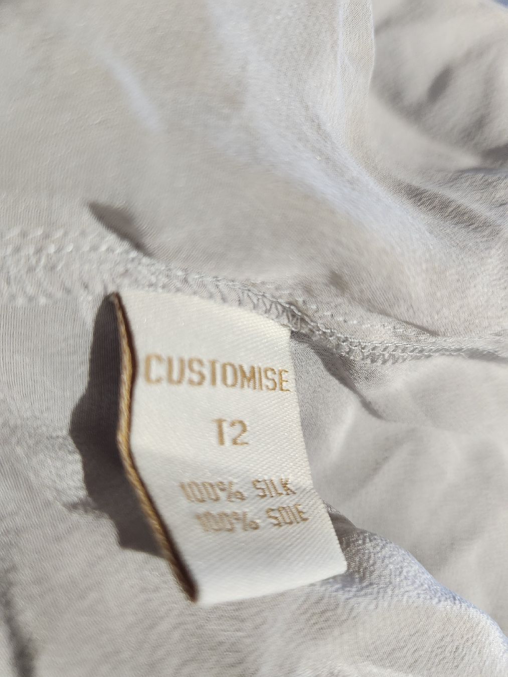 Tops: Top CUSTOMISE 100% Soie T2  – Gebraucht aus Niedergösgen von Eva2410 4