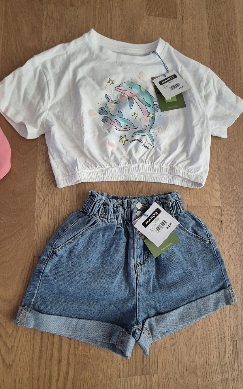 Lotti & Set di vestiti: Sommer Set Mädchen Grösse 104 - Top Angebot – Nuovo (secondo la descrizione) da Oberwil b. Zug venduto da Enie93 2