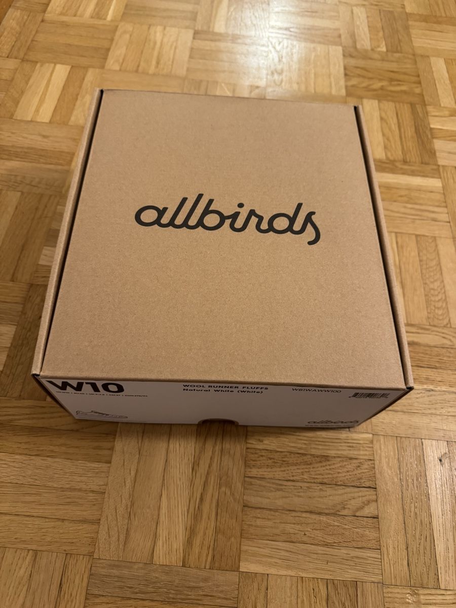 Scarpe da uomo: Allbirds Wool Runner Fluff Gr. 40, natural white NEU – Nuovo e nell'imballaggio originale da Zürich venduto da Lovelythings_from_M 2