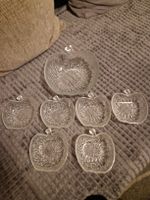 Glasschalen Apfelform 6 Set
