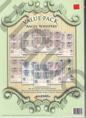 Kit bricolage: Schnittbogen Angel Whispers – Nuovo e nell'imballaggio originale da Schlatt TG venduto da glueckwunschkarte.22