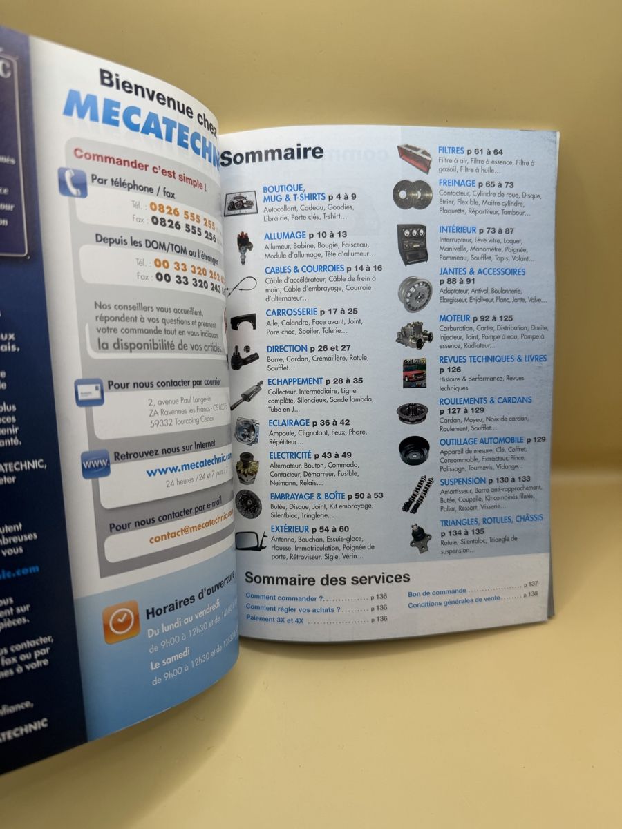 Bücher: Catalogue accessoires Volkswagen Golf 2 Mecatechnic – Gebraucht aus Genève von sho_67qj 2