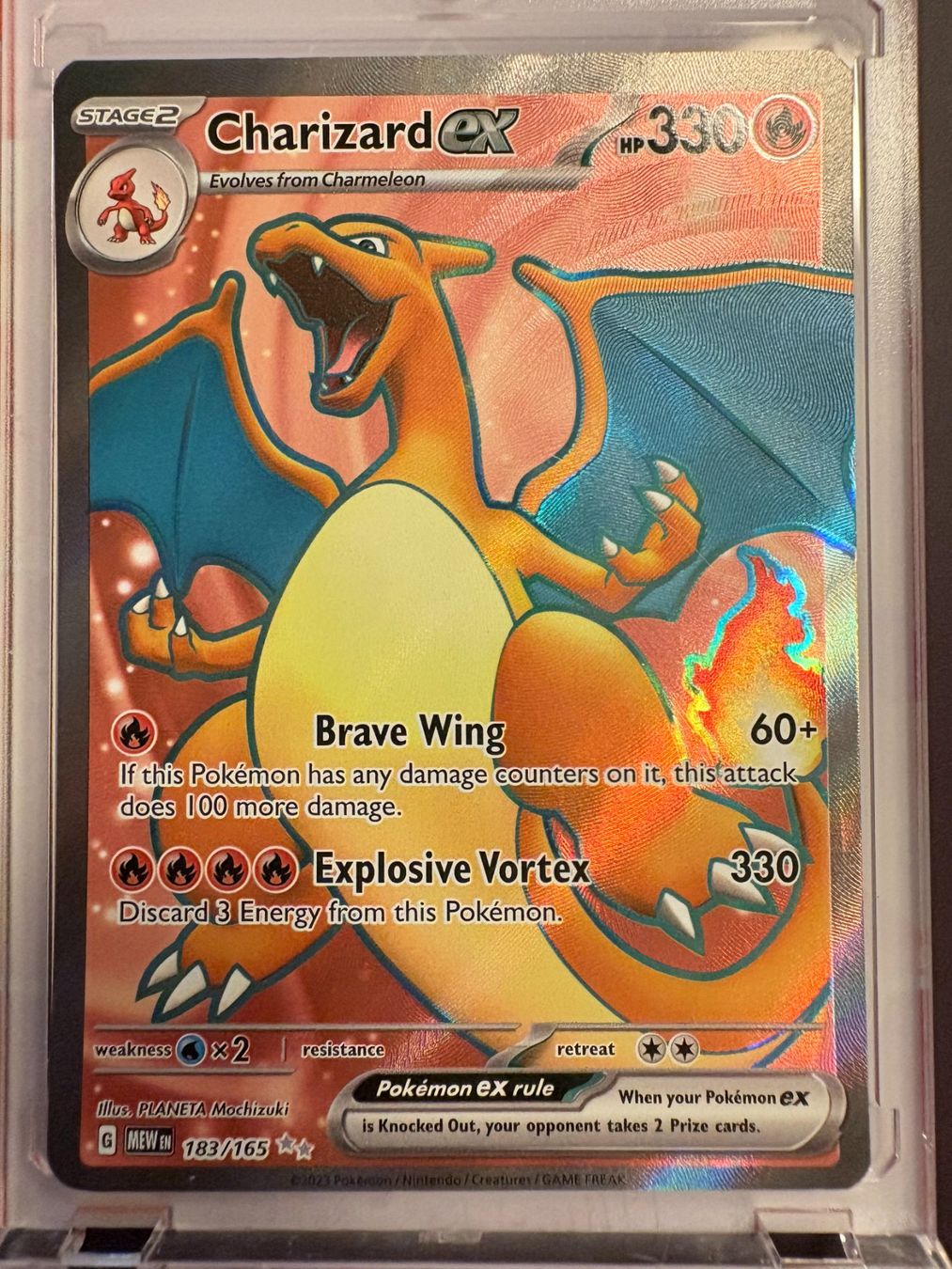 Pokémon Cartes à collectionner: Charizard Ex #183/165 – Neuf avec emballage d'origine à Thalwil par ste_k8zr 1