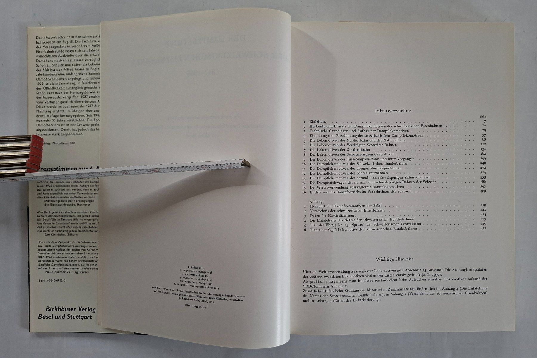 Libri: Der Dampfbetrieb der Schweizerischen Eisenbahnen 1847-1966 – Usato da Opfikon venduto da Diversamente 2