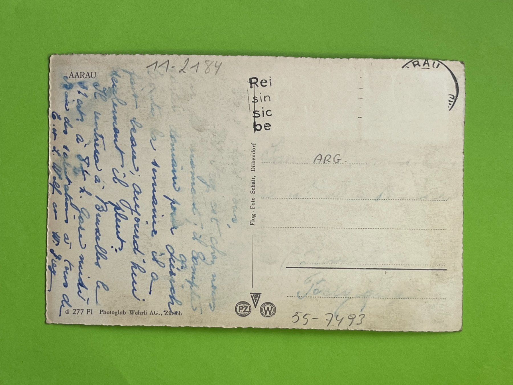 Cartoline postali: Aarau – Usato da Steg VS venduto da danwer74 1