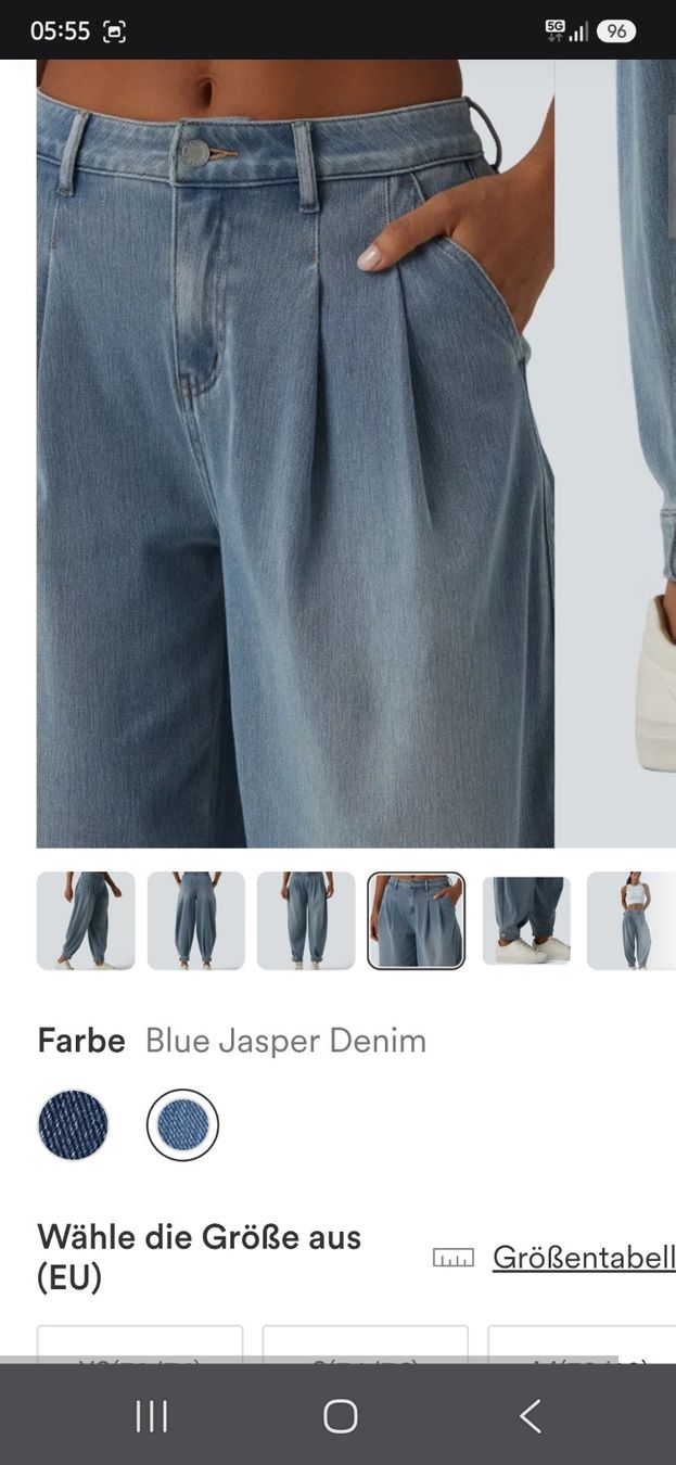 Halara Pantaloni: Halara trend jeans hose neu ballon – Nuovo e nell'imballaggio originale da horn venduto da CherryCrow 3
