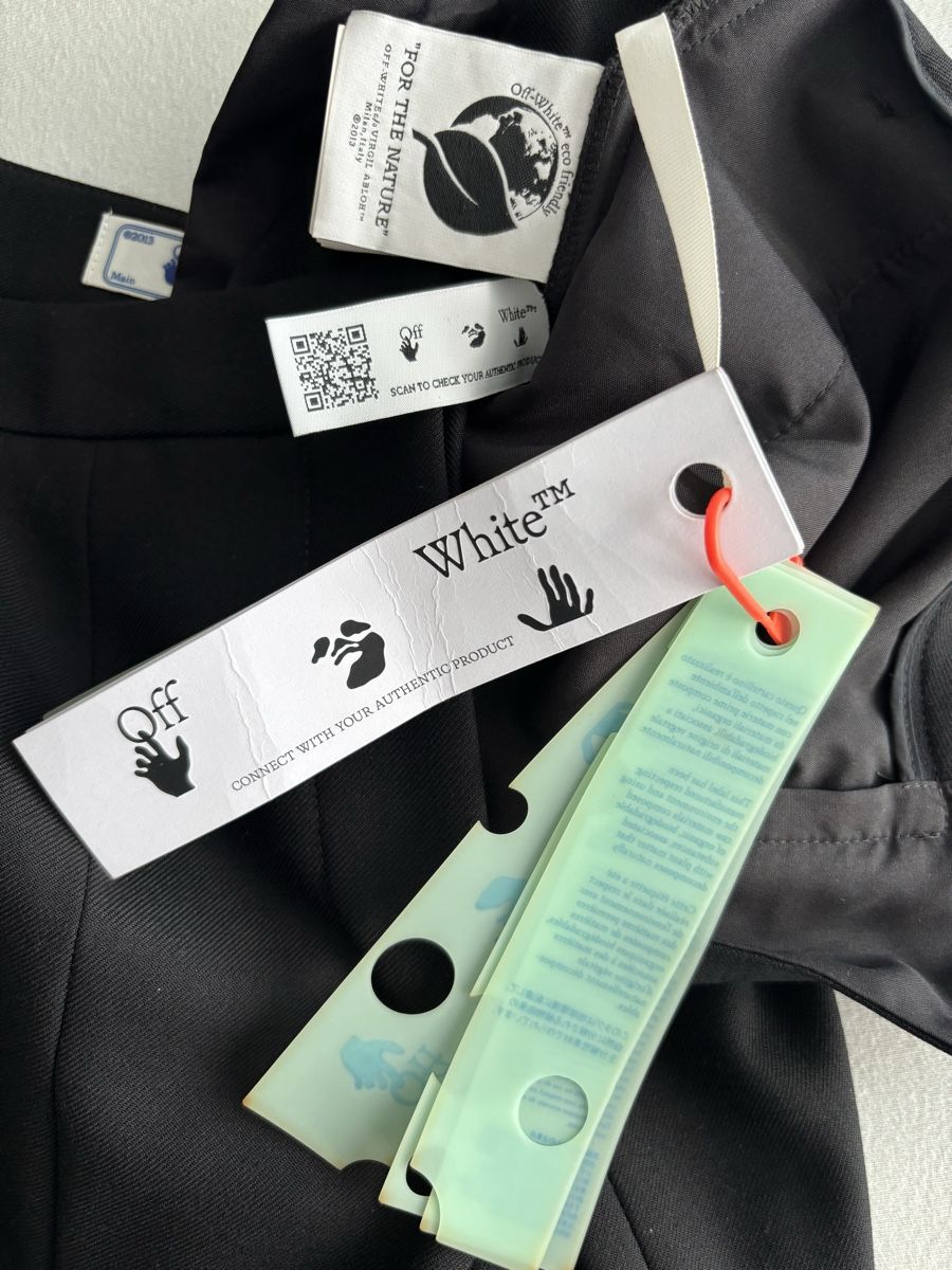 Off-White Hosen: OFF WHITE Hose Gr. 38 NEU – Neu und originalverpackt aus Tägerwilen von limolimo 9