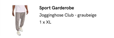 ON Jogginghose Graubeige XL