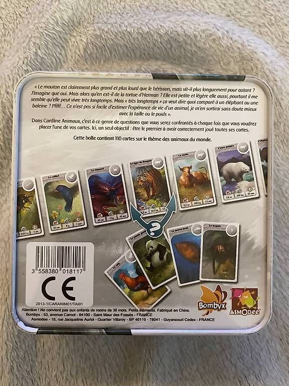 Giochi: Jeu Cardline Animaux – Nuovo (secondo la descrizione) da Genève venduto da Amita01 1