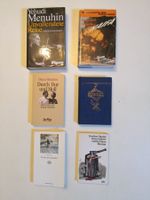 🤩6 BÜCHERPAKET-ROMANE: MENUHIN, LEVI, GÖLDIN & CO.