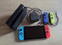 Nintendo Switch Set (inkl. 128 GB microSDX, 2 zus. Joy-Cons)
