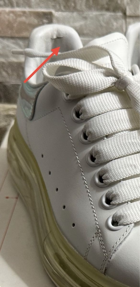 Alexander Mcqueen Scarpe da uomo: Alexander McQueen Oversized Sneaker White Multi Nº37 – Usato da Lugano venduto da ROLEX-SWISS1976 8