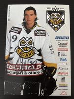 Autogrammkarte  HC Lugano Cristobal Huet 2001/2002 signiert