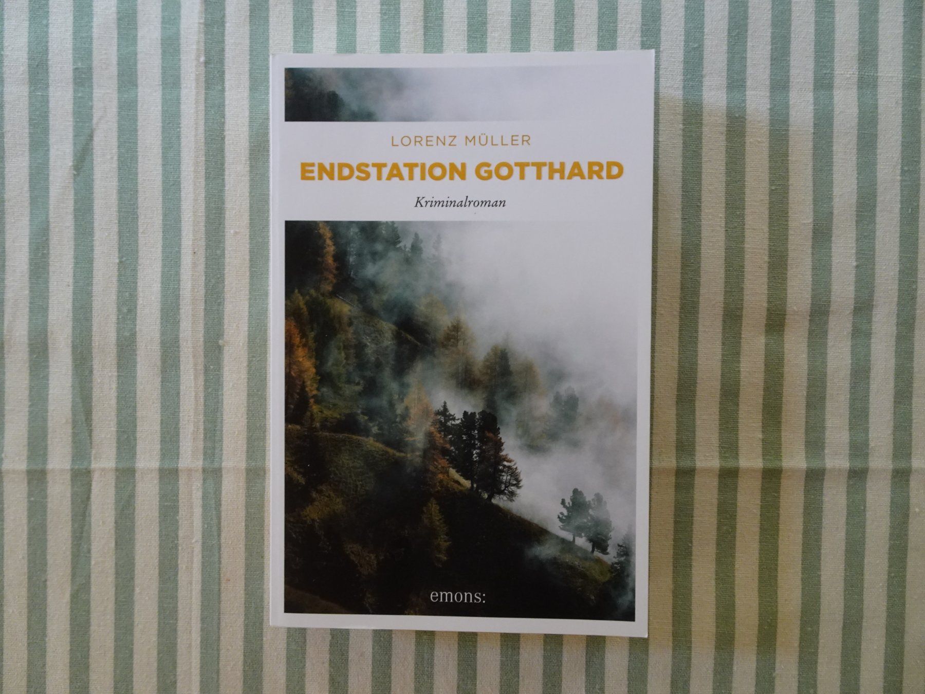 Libri: Lorenz Müller - Endstation Gotthard - Schweizer Krimi - B709 – Usato da Küssnacht am Rigi venduto da Bookslove-Divers