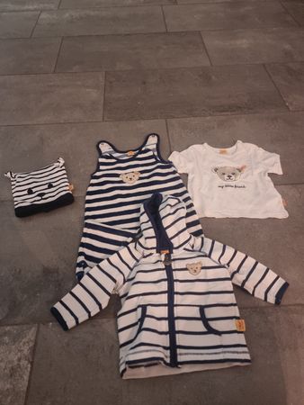 Steiff Baby Kleidung Set Grösse 56 guter Zustand