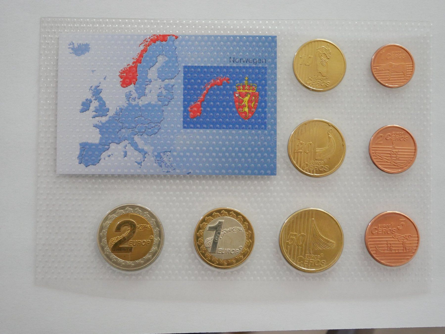 Alle Münzen: Euro Probe Norwegen 2004 ***TOP*** – Neu und originalverpackt aus Kreuzlingen von Samson01 1
