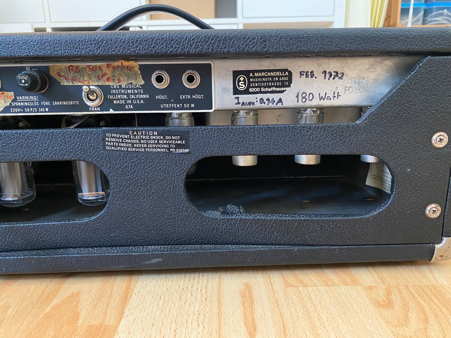 Fender Verstärker: Fender Bassman 50 1972 – Gebraucht aus Neftenbach von lexel 7