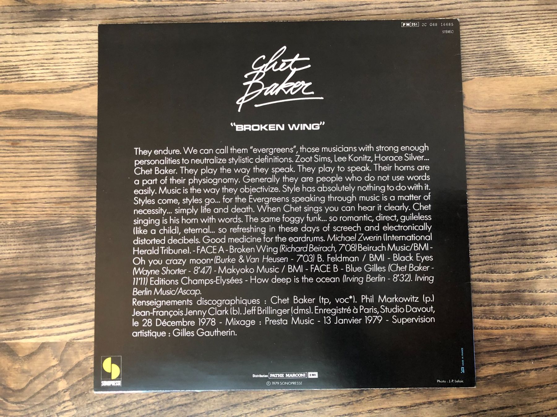 Dischi in vinile: LP Chet Baker Broken Wing 1979 – Usato da Berg am Irchel venduto da Zweiti_Chance 4