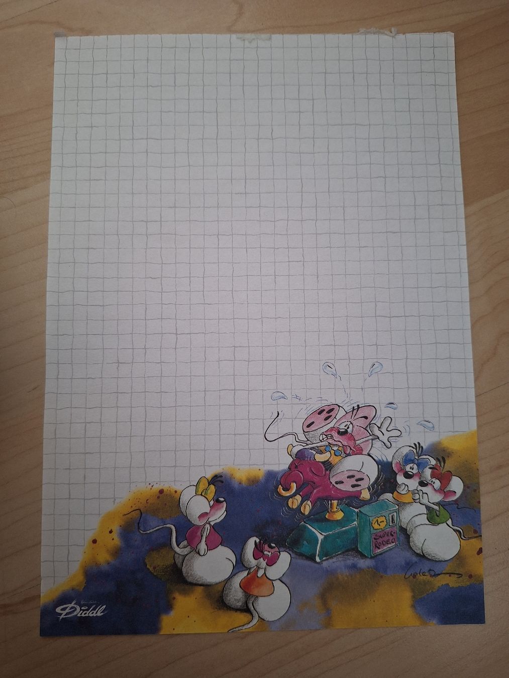 Carta: Diddl Blatt Nr. 110 A5 – Usato da Wanzwil venduto da chlinih93
