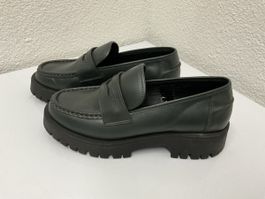 MRS & HUGS Loafer Damen – Dunkelgrün, top Zustand