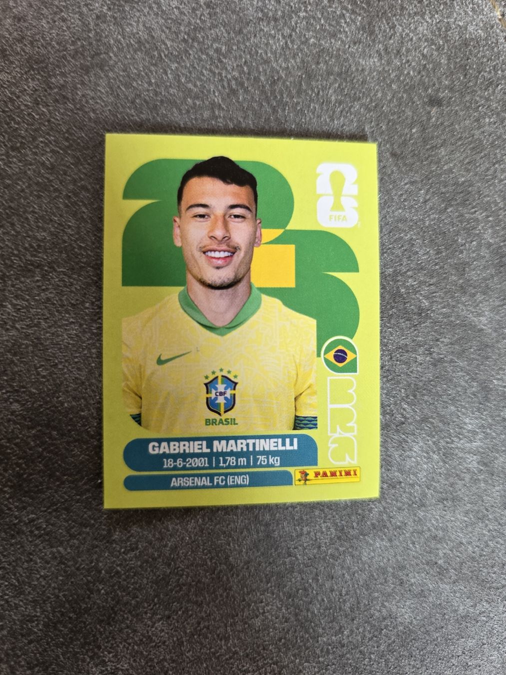 Panini Sammelbilder & Trading cards: Panini WM 2026 BRA 18 Martinelli – Neu (gemäss Beschreibung) aus Romanshorn von leeh78