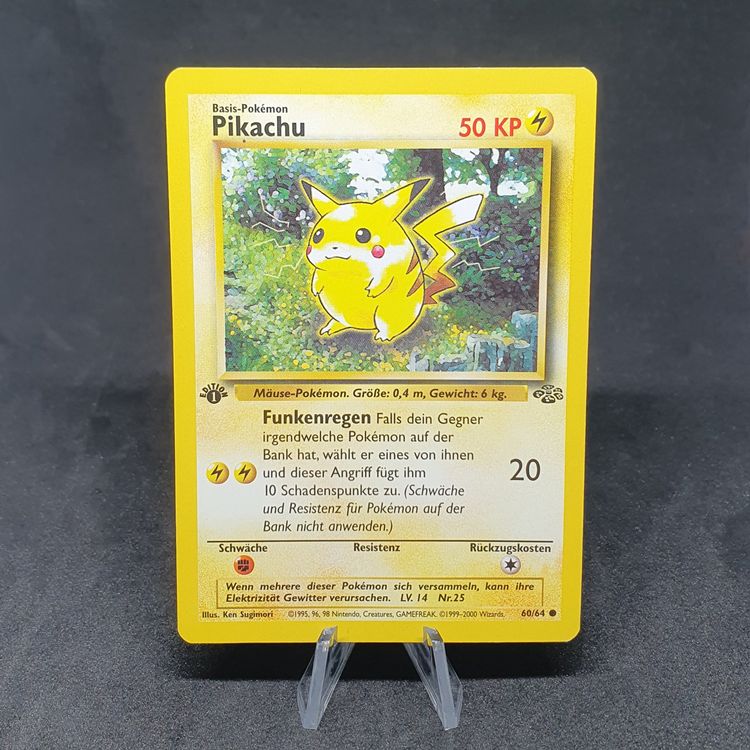 Pokémon - Pikachu - Jungle - 1. Edition - 1st - First - | Kaufen auf ...