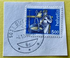 Nr.854 mit Stempelt Käser  Buchs(AG)   