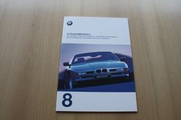 BMW 8er Coupe 840 Ci/850Ci Prospekt 1997 Französisch