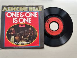 MEDICINE HEAD tolle Single 70's Kult One & One is one  Hit