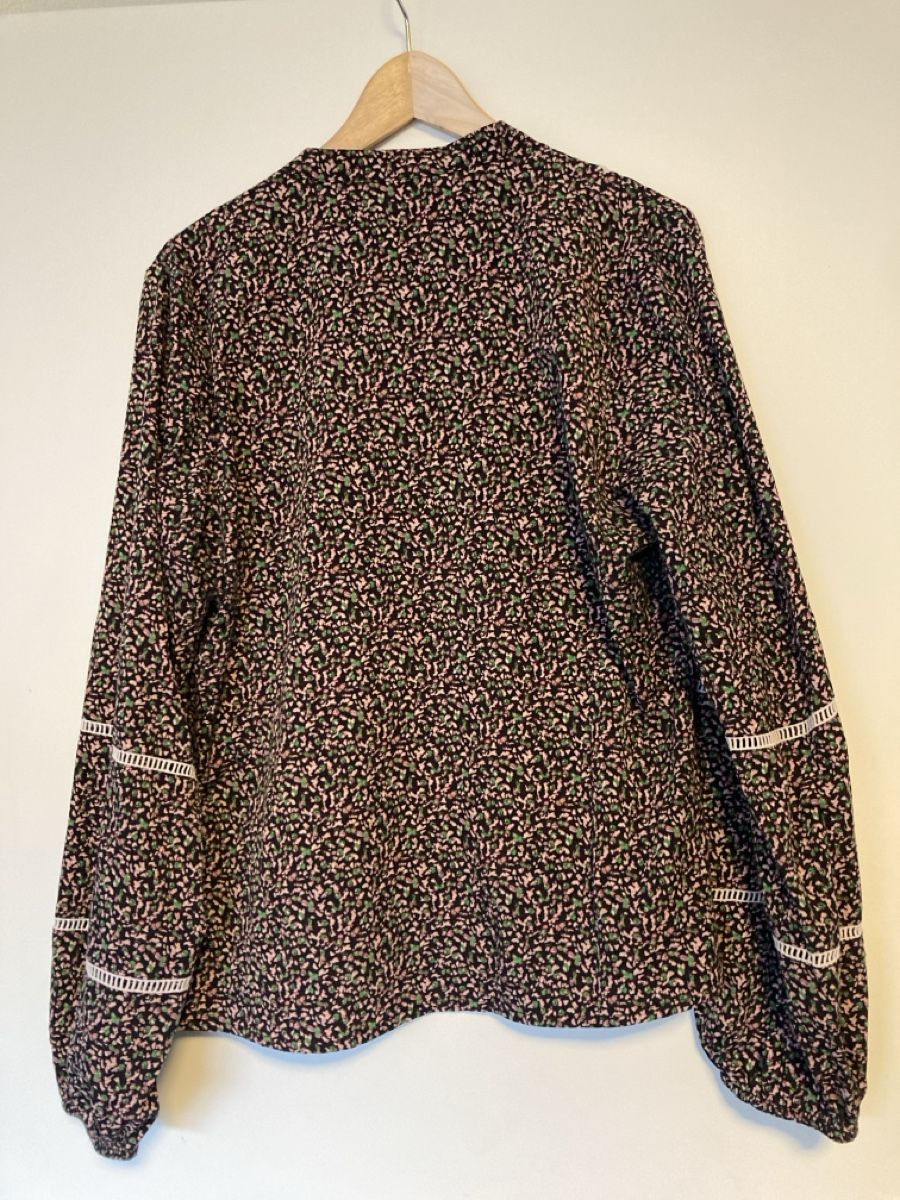 Camicette: Femme9 Bluse, Gr. L, Blumenmuster, Herbstfarben – Usato da Frenkendorf venduto da Bleandro 3