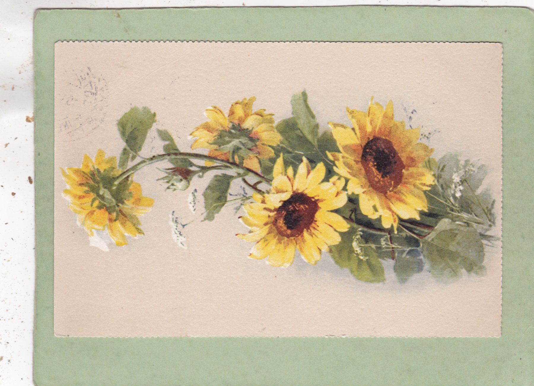 Cartes postales: Kitsch Sonnenblumen – D'occasion à Herisau par Lisegrat2008