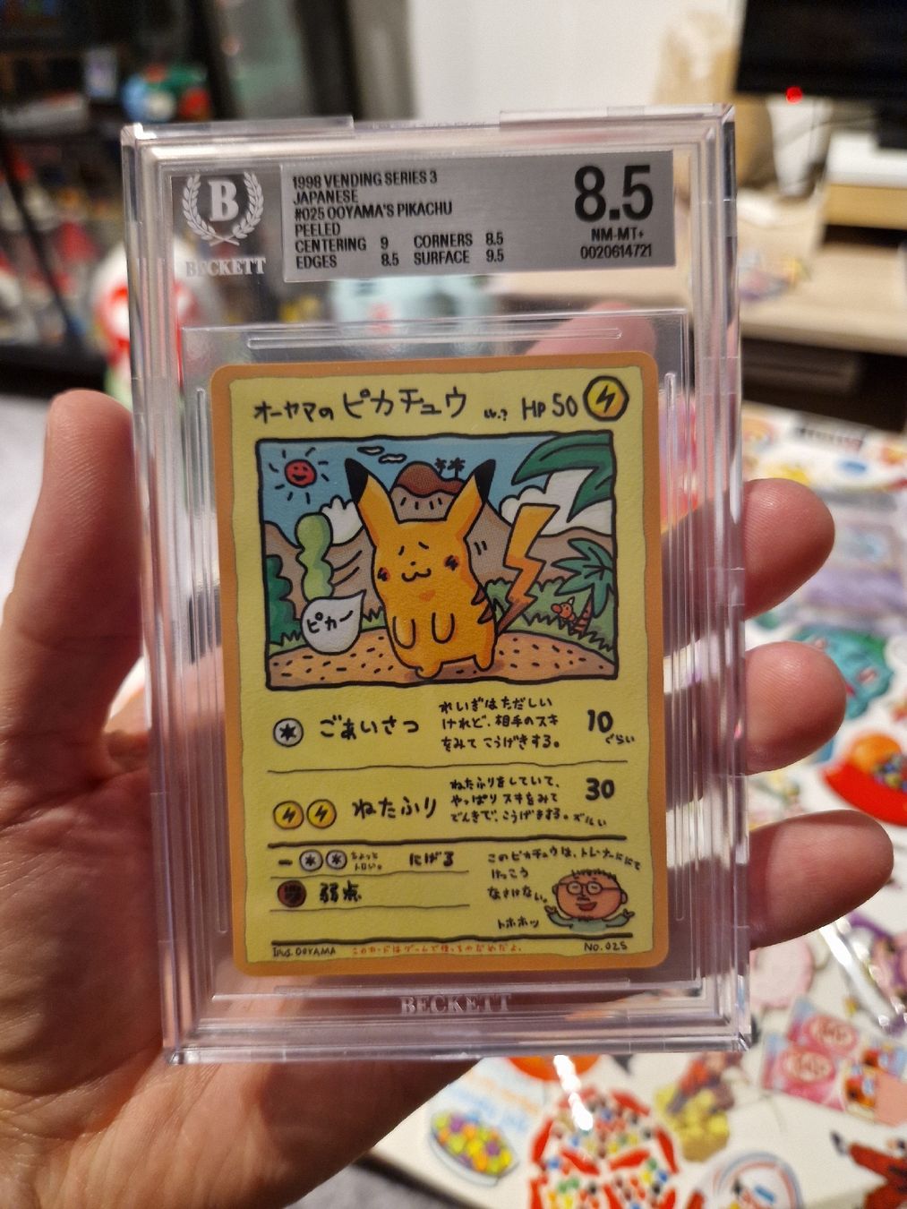 Pokémon Sammelbilder & Trading cards: Ooyama Pikachu bgs 8.5 strong – Neu (gemäss Beschreibung) aus Giubiasco von MrGru1992